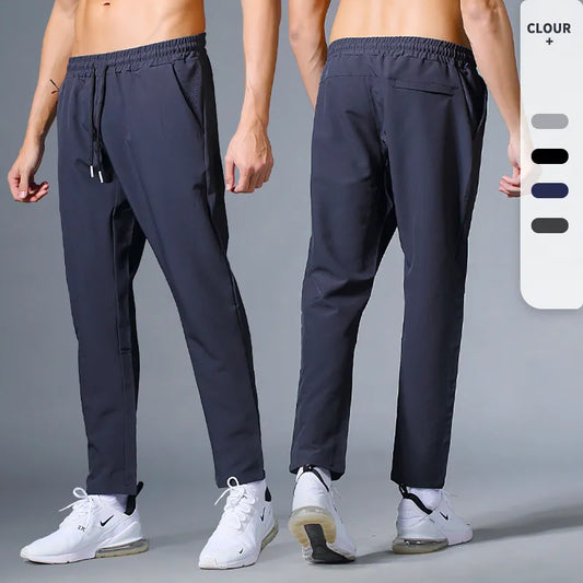 Lulu men's sweatpants men's running pants fitness straight outdoor training pants casual quick-drying pants.